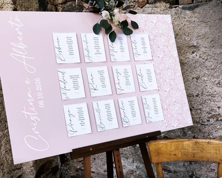 Tableau de Mariage in Forex - Accessori per matrimonio